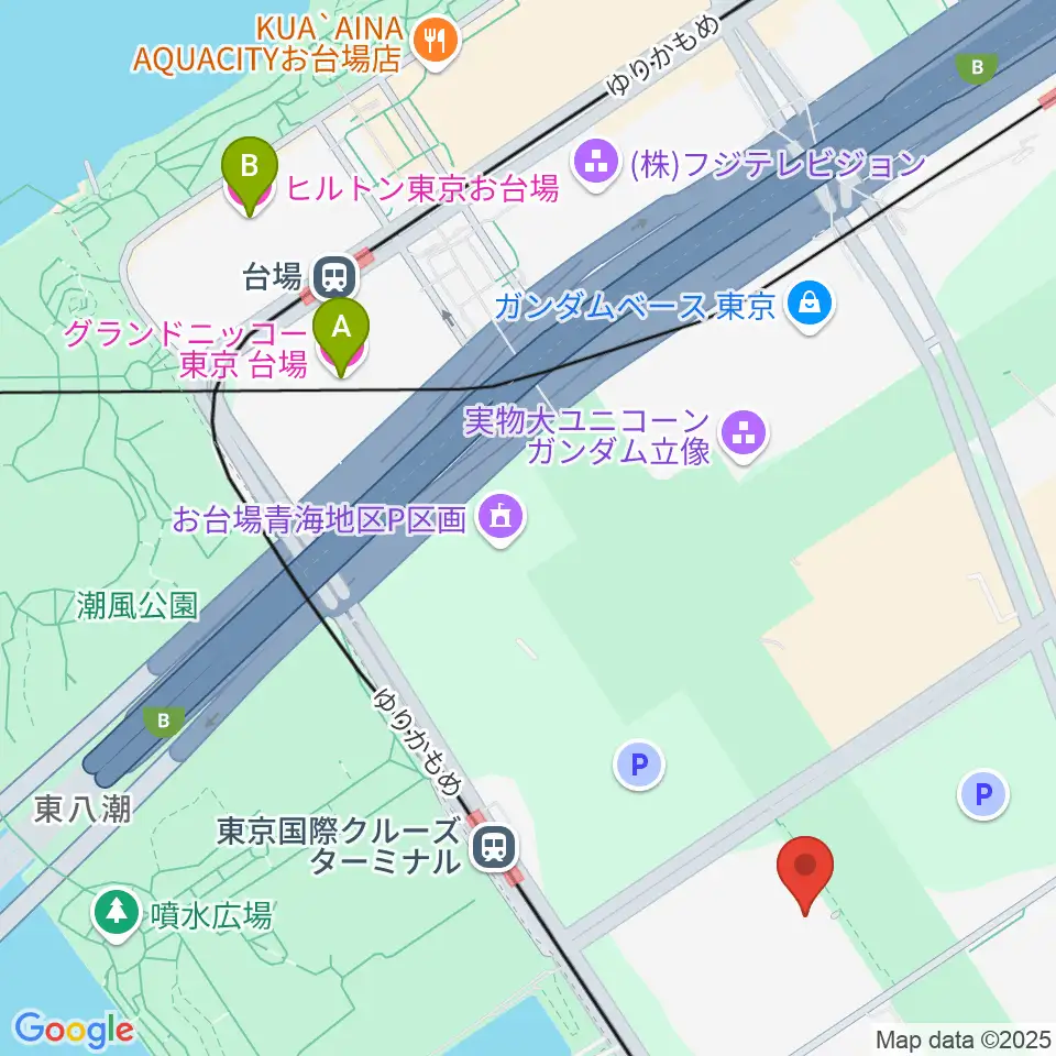 東京国際交流館プラザ平成周辺のホテル一覧地図