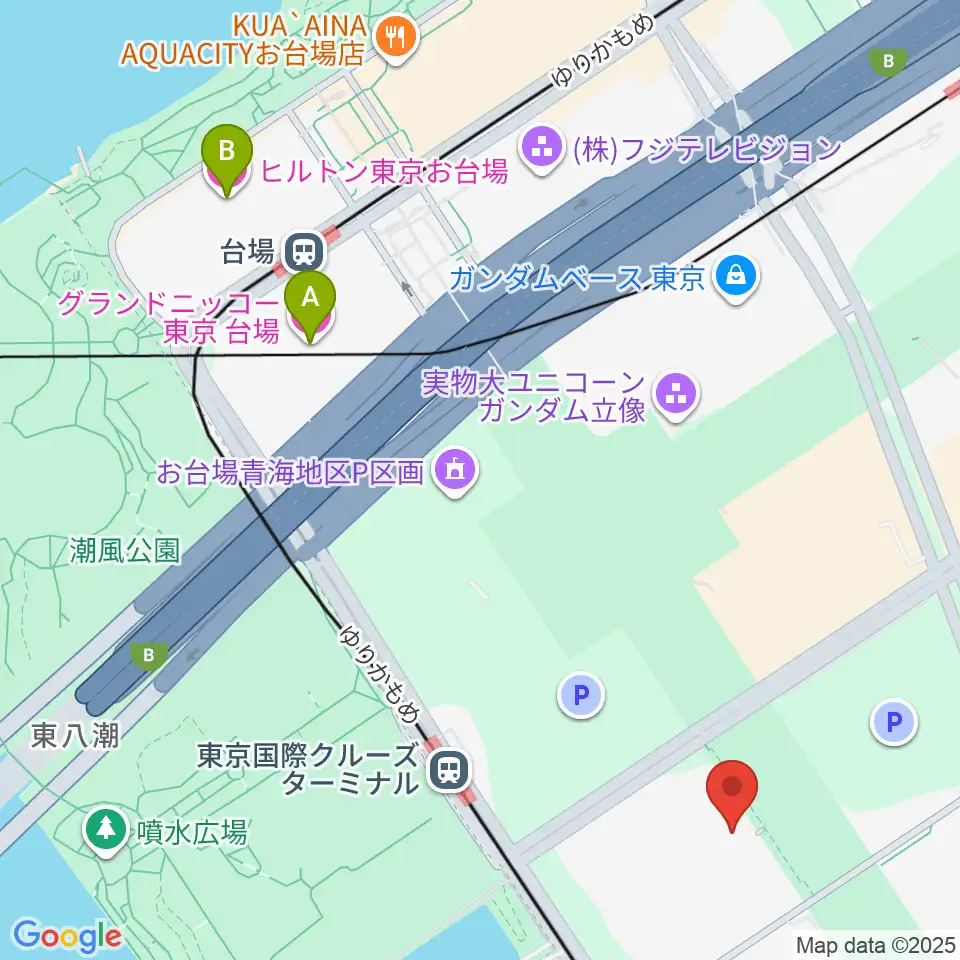 東京国際交流館プラザ平成周辺のホテル一覧地図