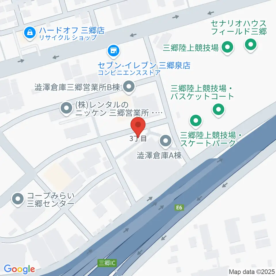 セナリオハウスフィールド三郷周辺のホテル一覧地図