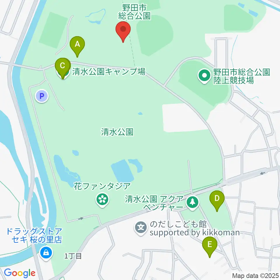 インフォマージュアリーナ周辺のホテル一覧地図
