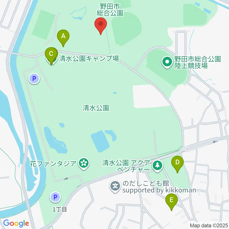 インフォマージュアリーナ周辺のホテル一覧地図