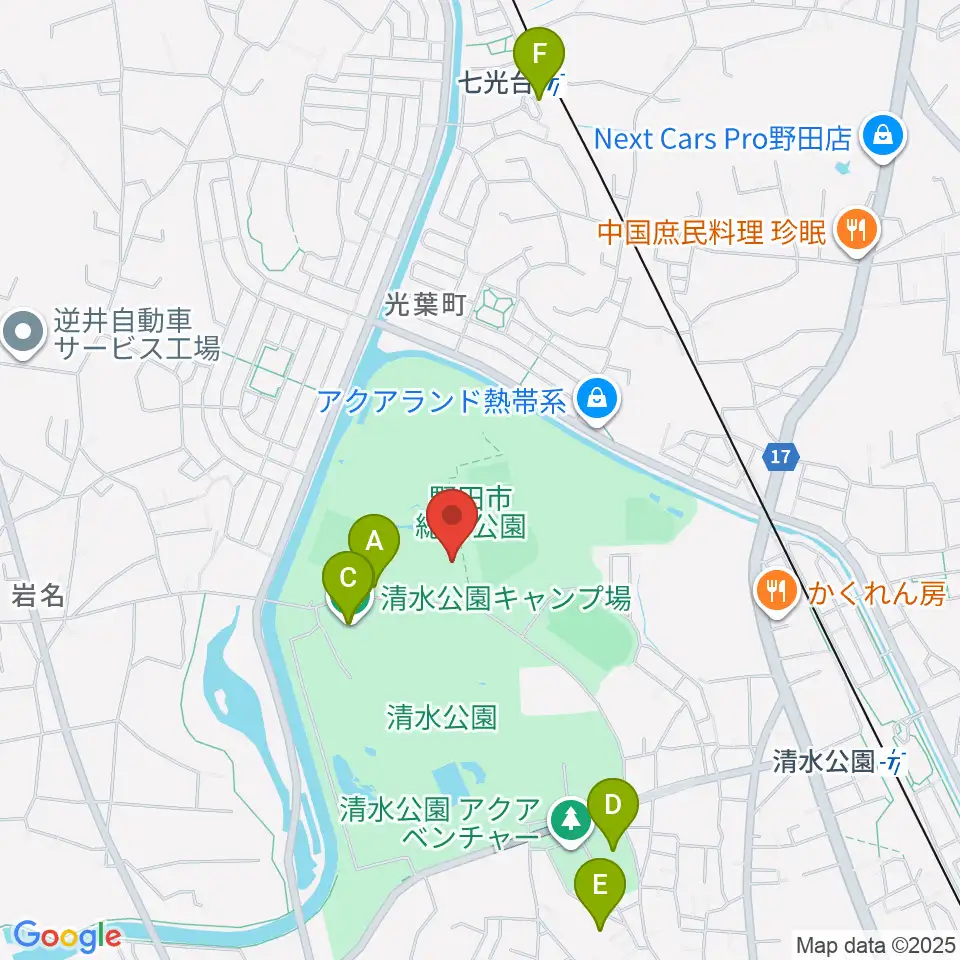 インフォマージュアリーナ周辺のホテル一覧地図