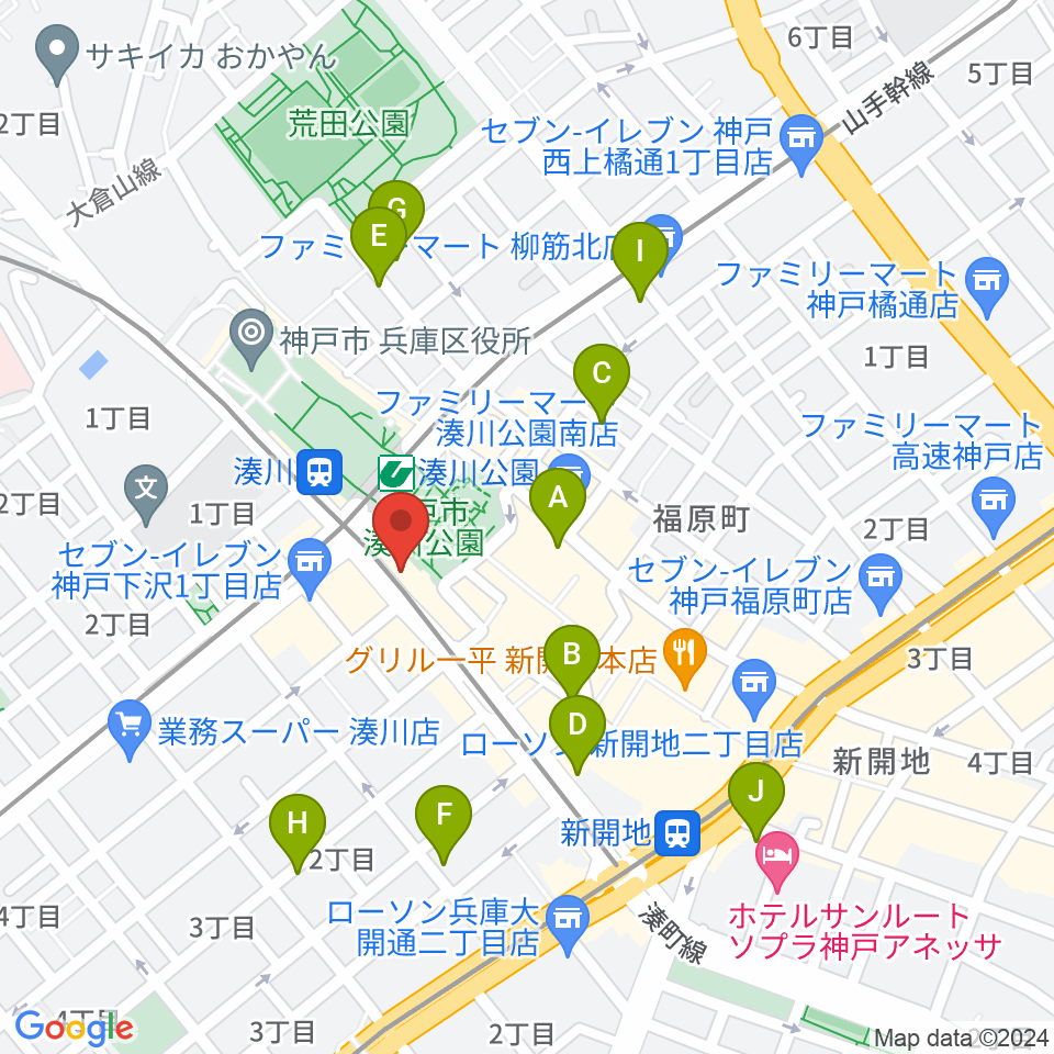 Studio Neko周辺のホテル一覧地図