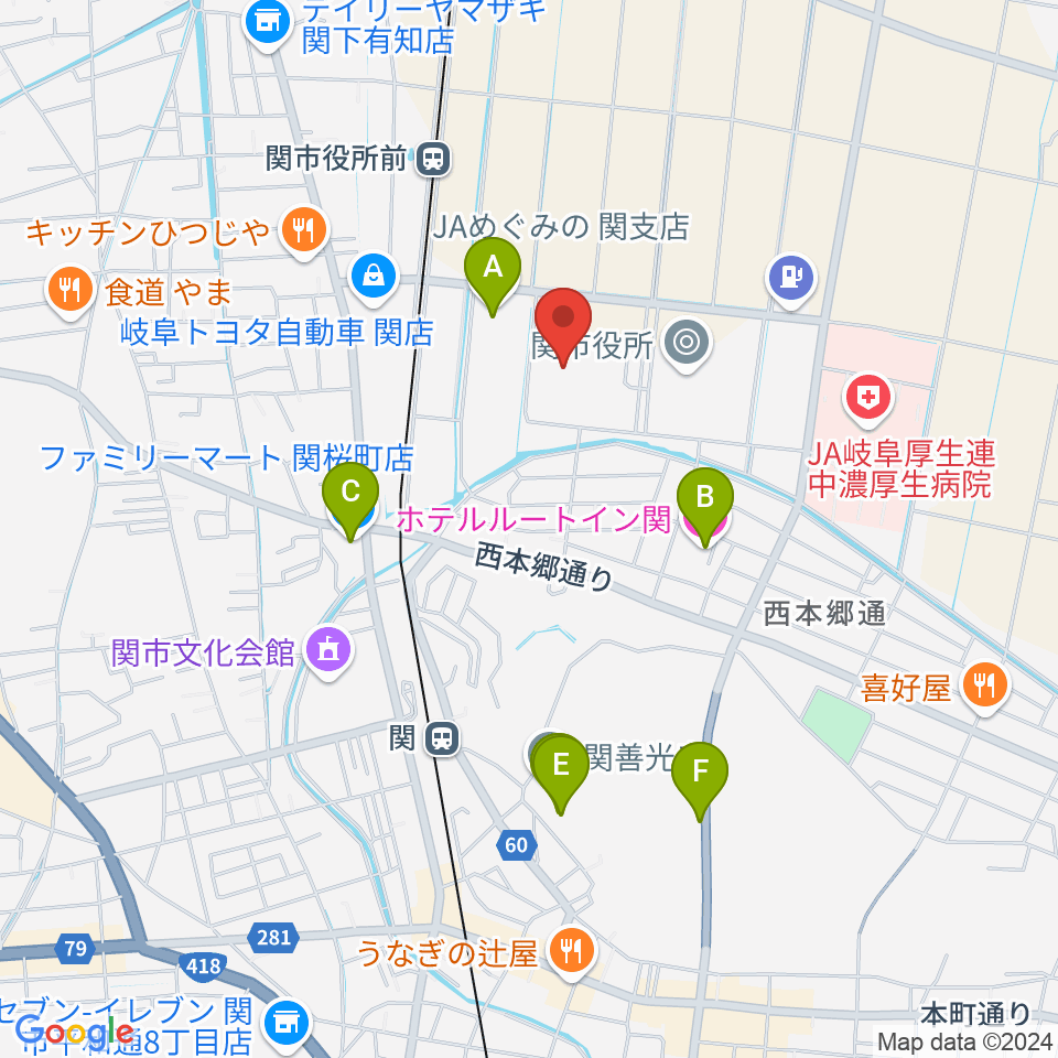 アテナ工業アリーナ周辺のホテル一覧地図