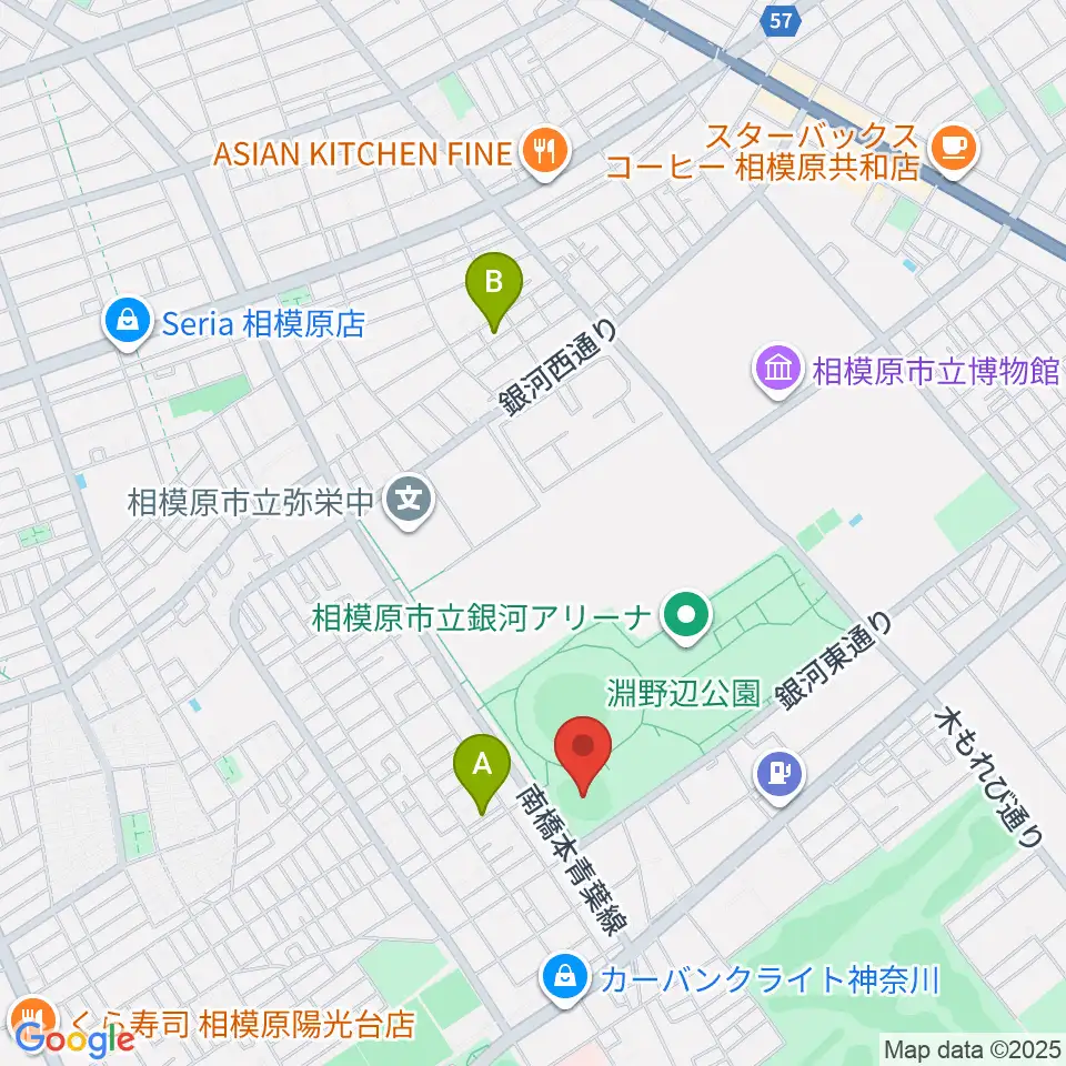 ウイッツひばり球場周辺のホテル一覧地図