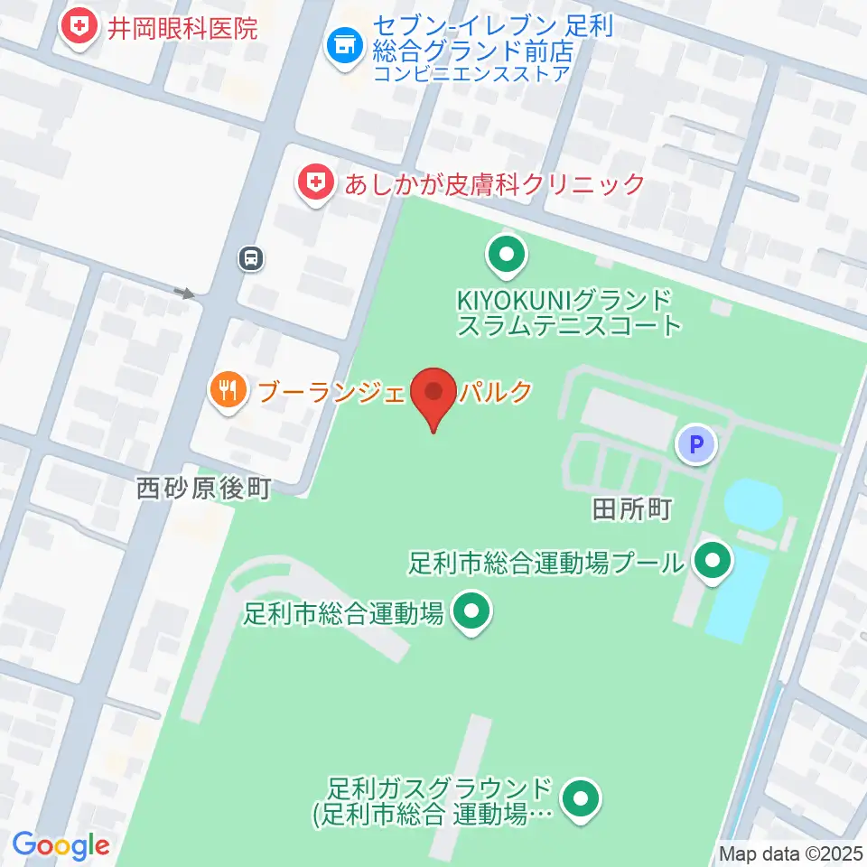 エコアールグリーン球場周辺のホテル一覧地図