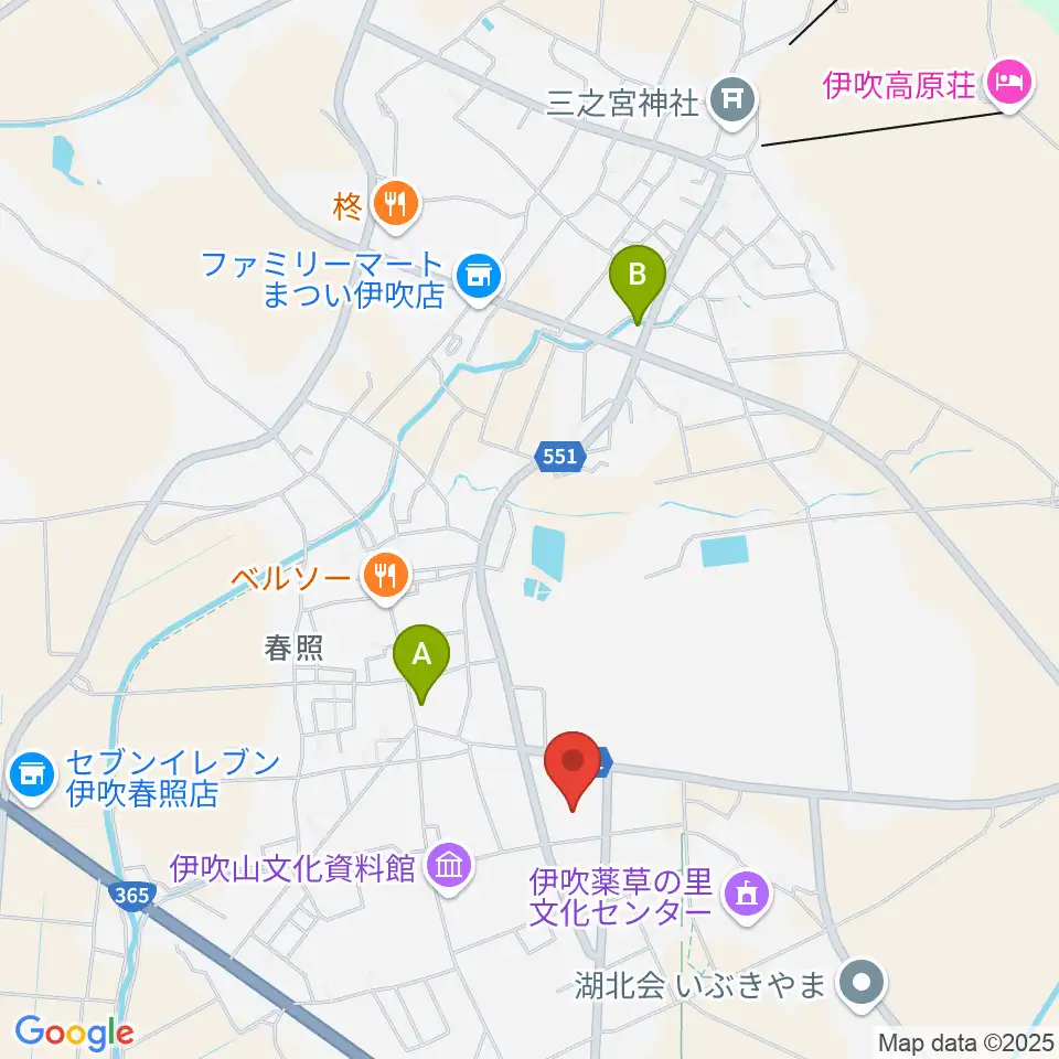 OSPホッケースタジアム周辺のホテル一覧地図