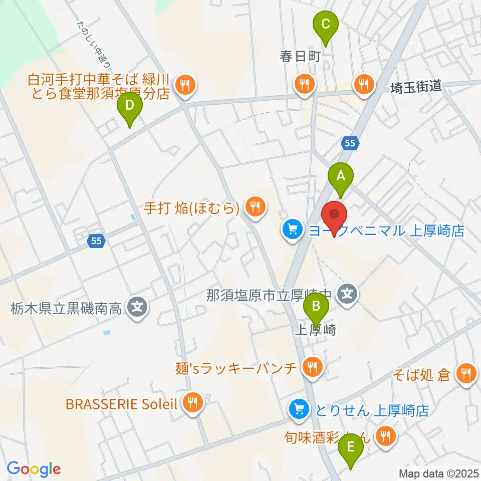 石川スポーツグラウンドくろいそ野球場周辺のホテル一覧地図