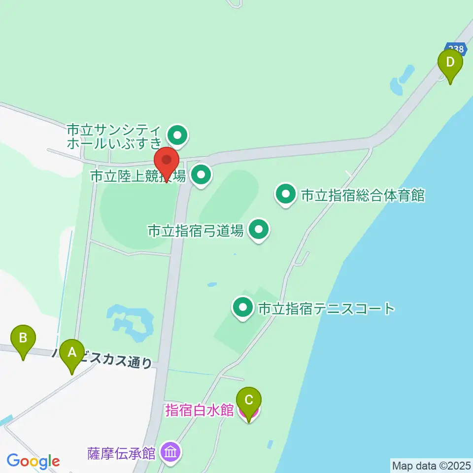 新川床マリン球場周辺のホテル一覧地図