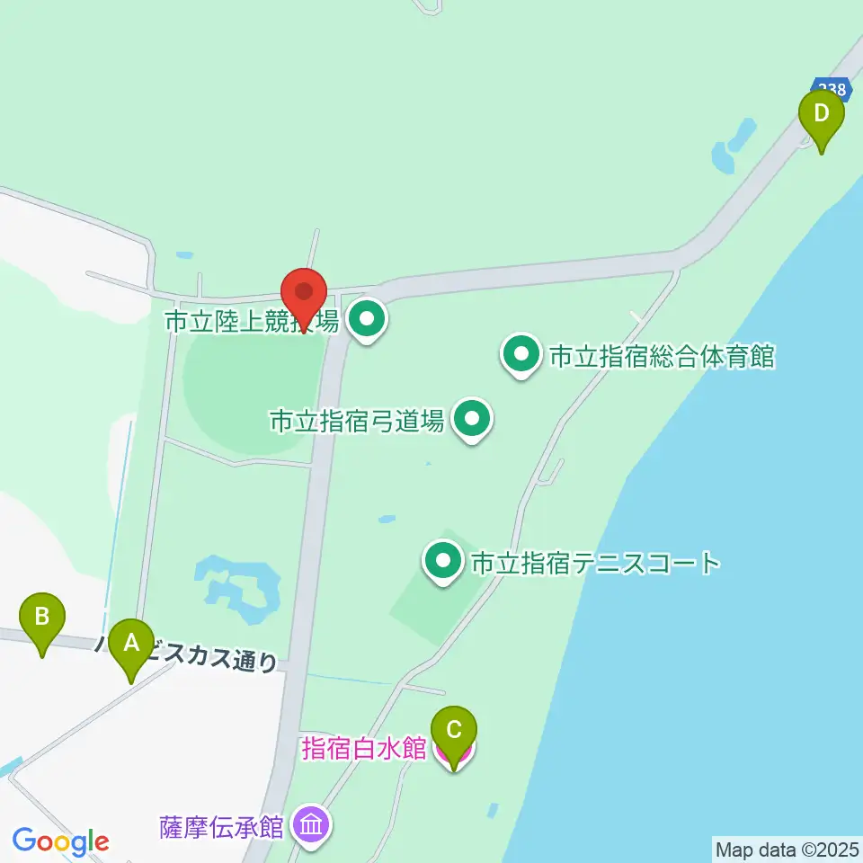 新川床マリン球場周辺のホテル一覧地図