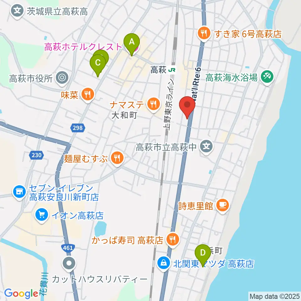 Voodoo Studio周辺のホテル一覧地図