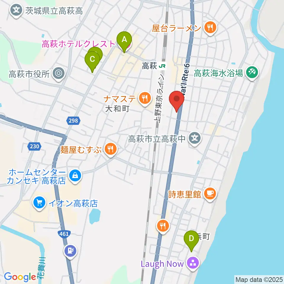 Voodoo Studio周辺のホテル一覧地図