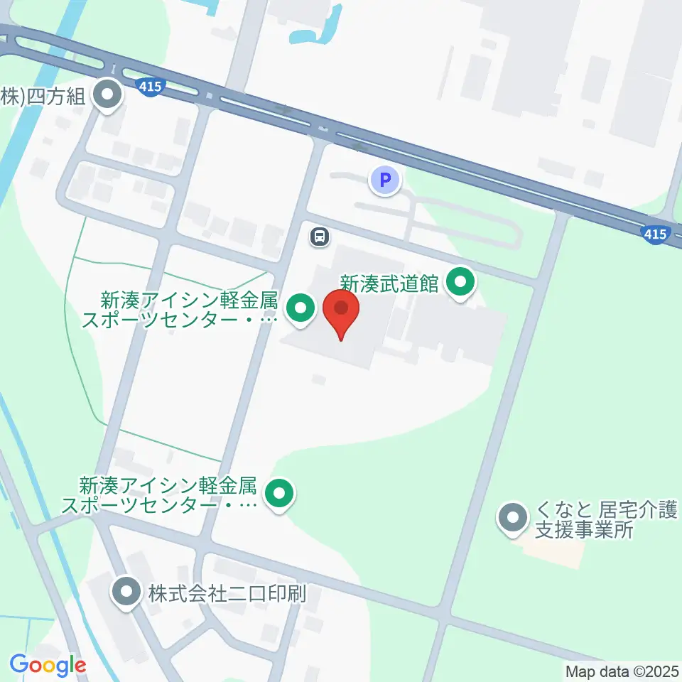 新湊アイシン軽金属スポーツセンター周辺のホテル一覧地図