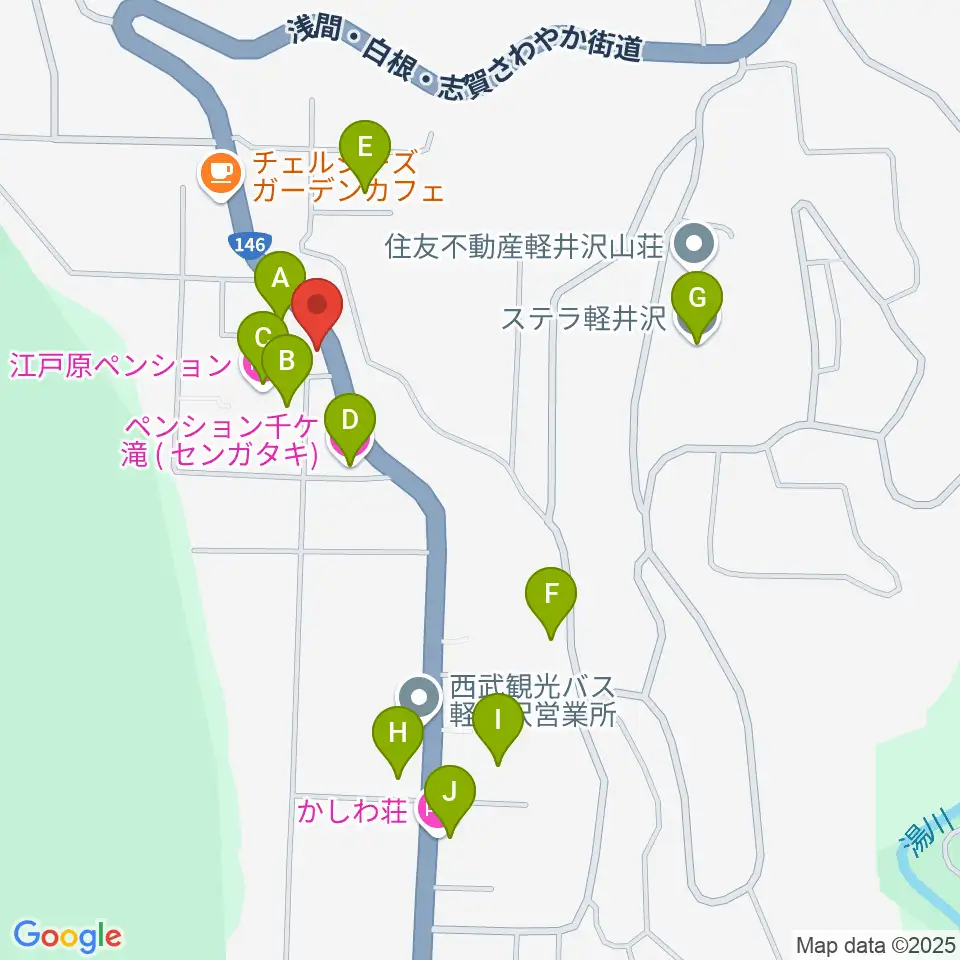 CREATIVE COMPLEX STUDIO周辺のホテル一覧地図
