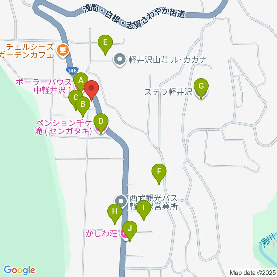 CREATIVE COMPLEX STUDIO周辺のホテル一覧地図