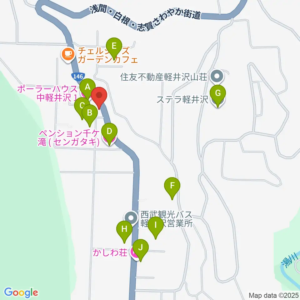 CREATIVE COMPLEX STUDIO周辺のホテル一覧地図