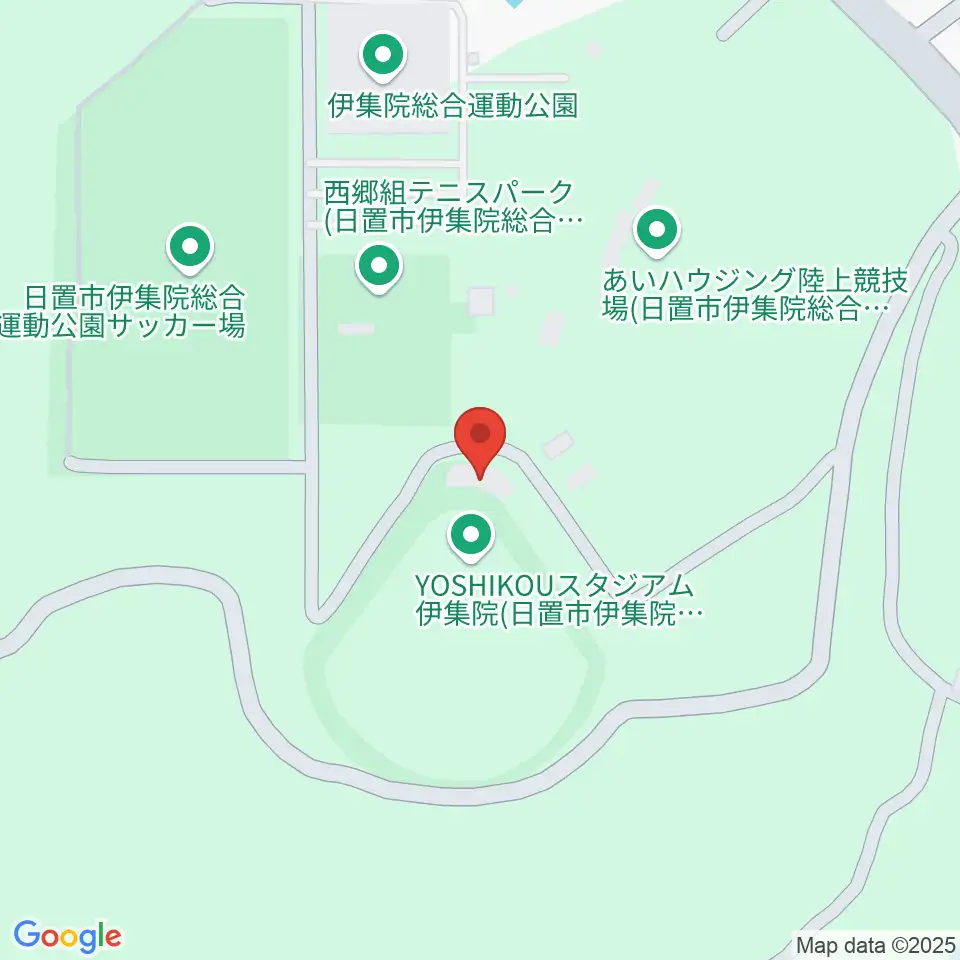 YOSHIKOUスタジアム伊集院周辺のホテル一覧地図