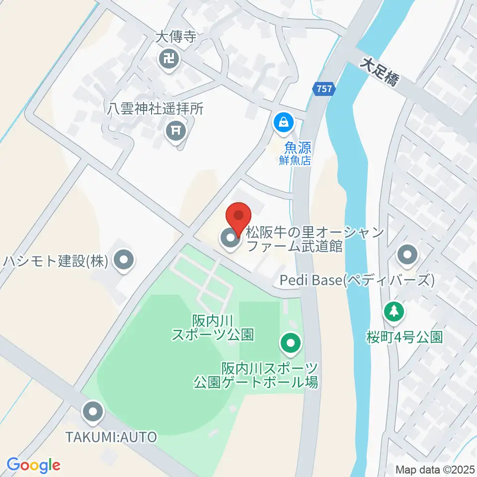 松阪牛の里オーシャンファーム武道館周辺のホテル一覧地図