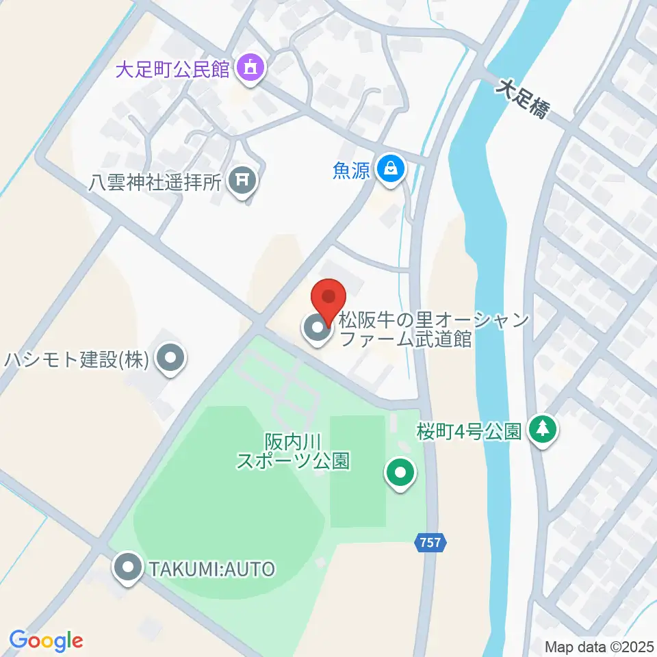 松阪牛の里オーシャンファーム武道館周辺のホテル一覧地図