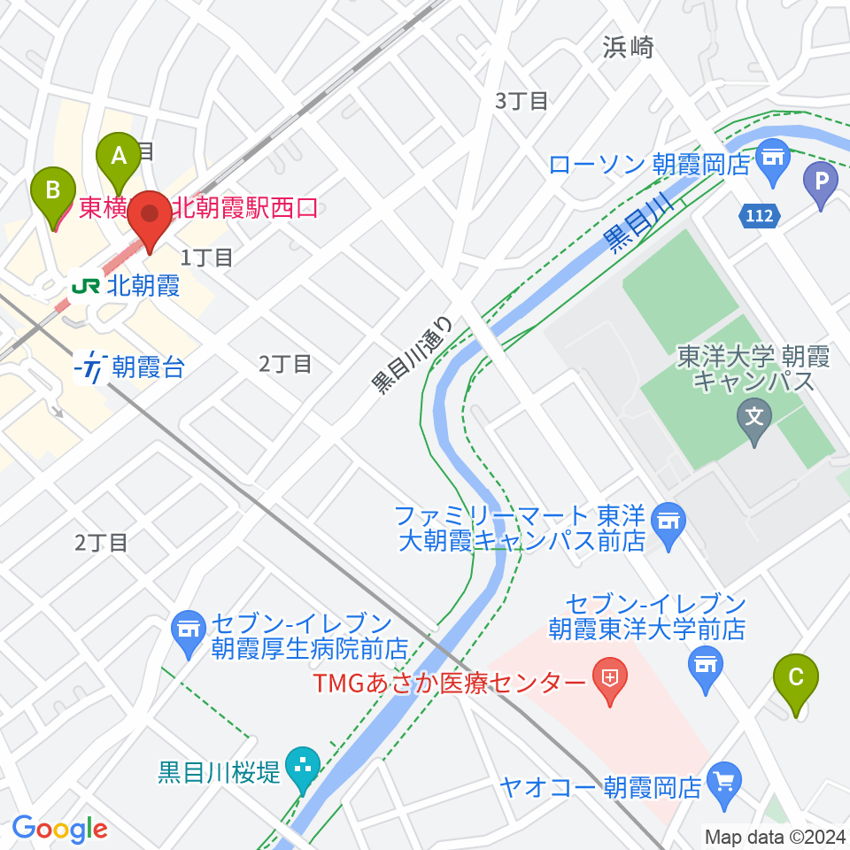 サウンドスタジオ アベル周辺のホテル一覧地図