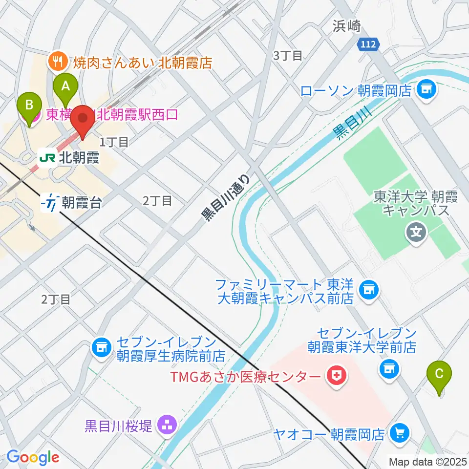 サウンドスタジオ アベル周辺のホテル一覧地図