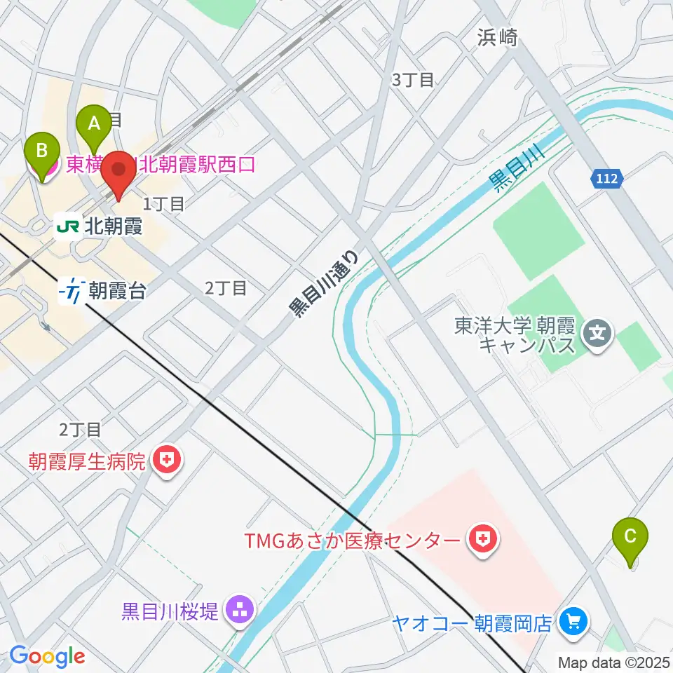 サウンドスタジオ アベル周辺のホテル一覧地図