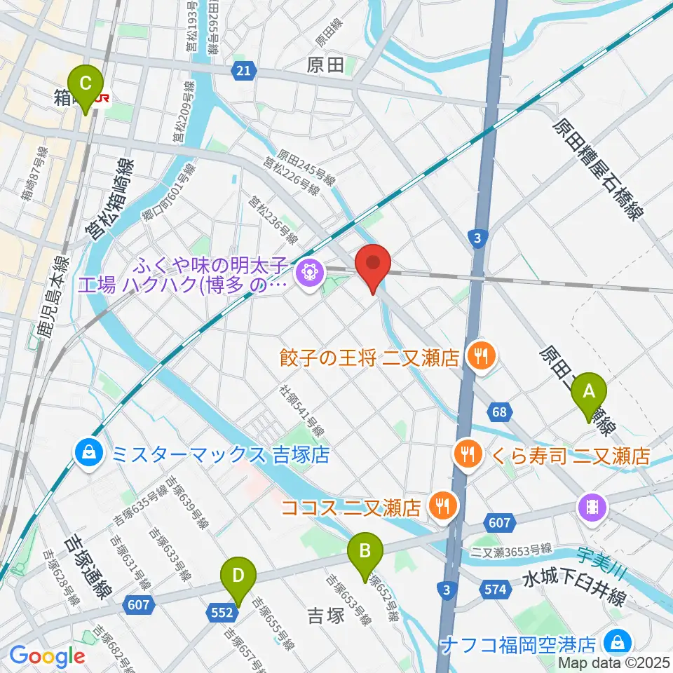 アイミュージックスタジオ周辺のホテル一覧地図
