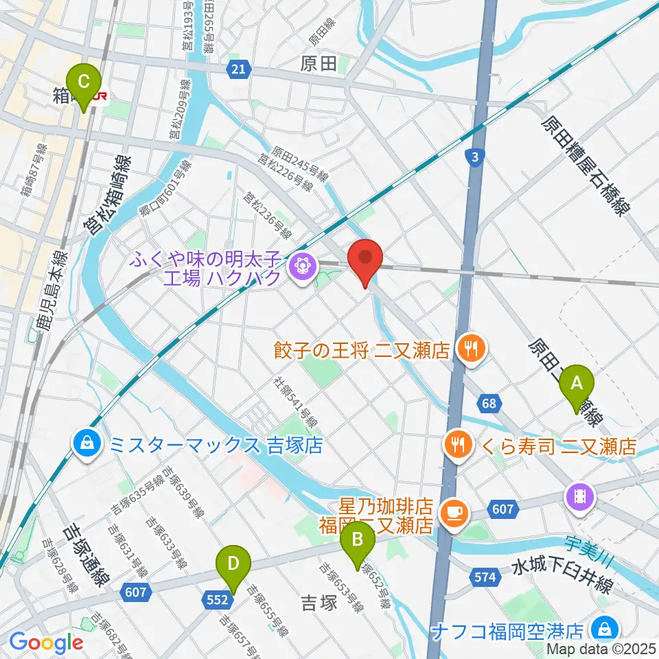 アイミュージックスタジオ周辺のホテル一覧地図