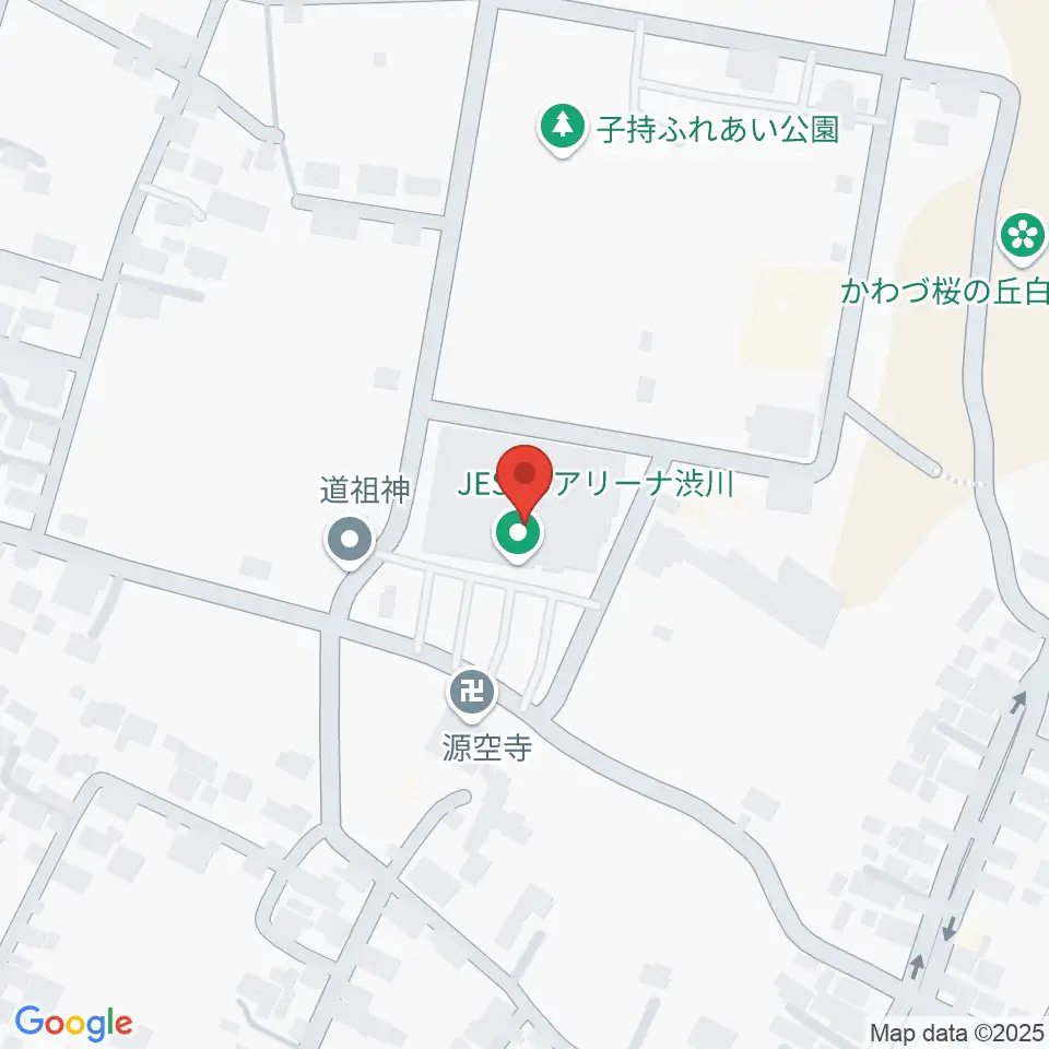 JESCOアリーナ渋川周辺のホテル一覧地図