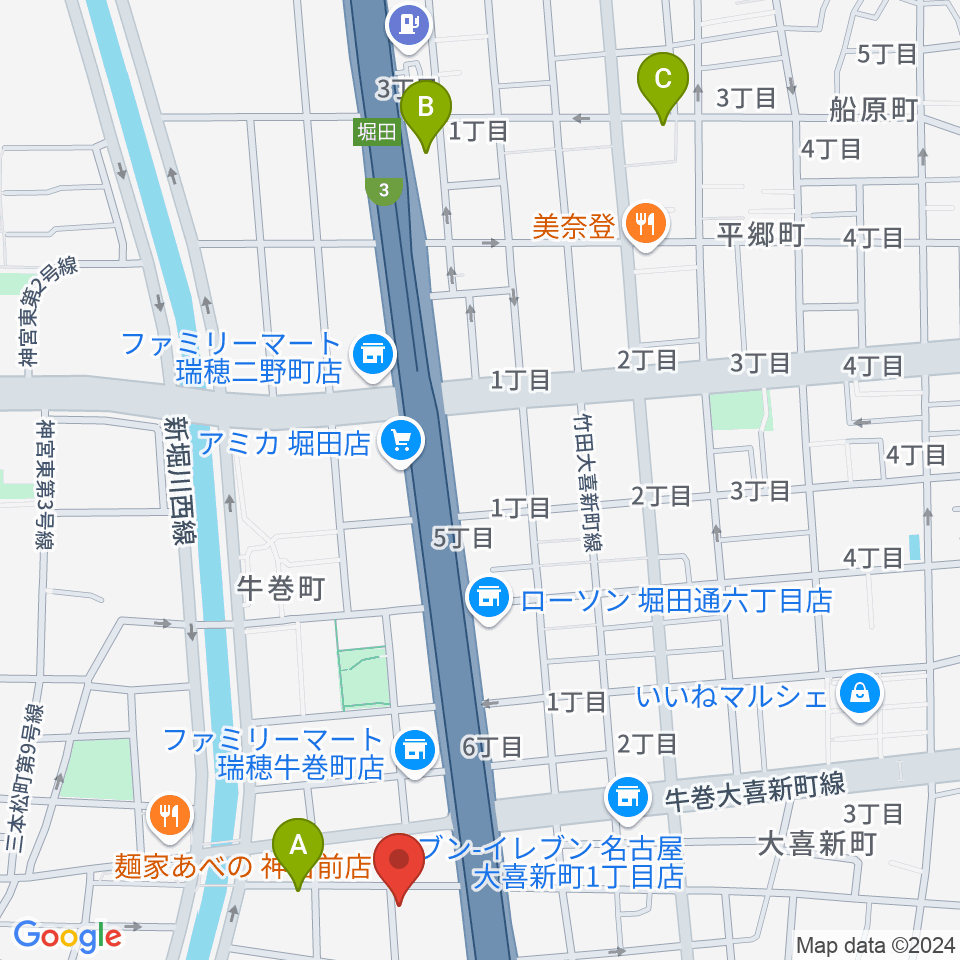 株式会社フルハウス周辺のホテル一覧地図