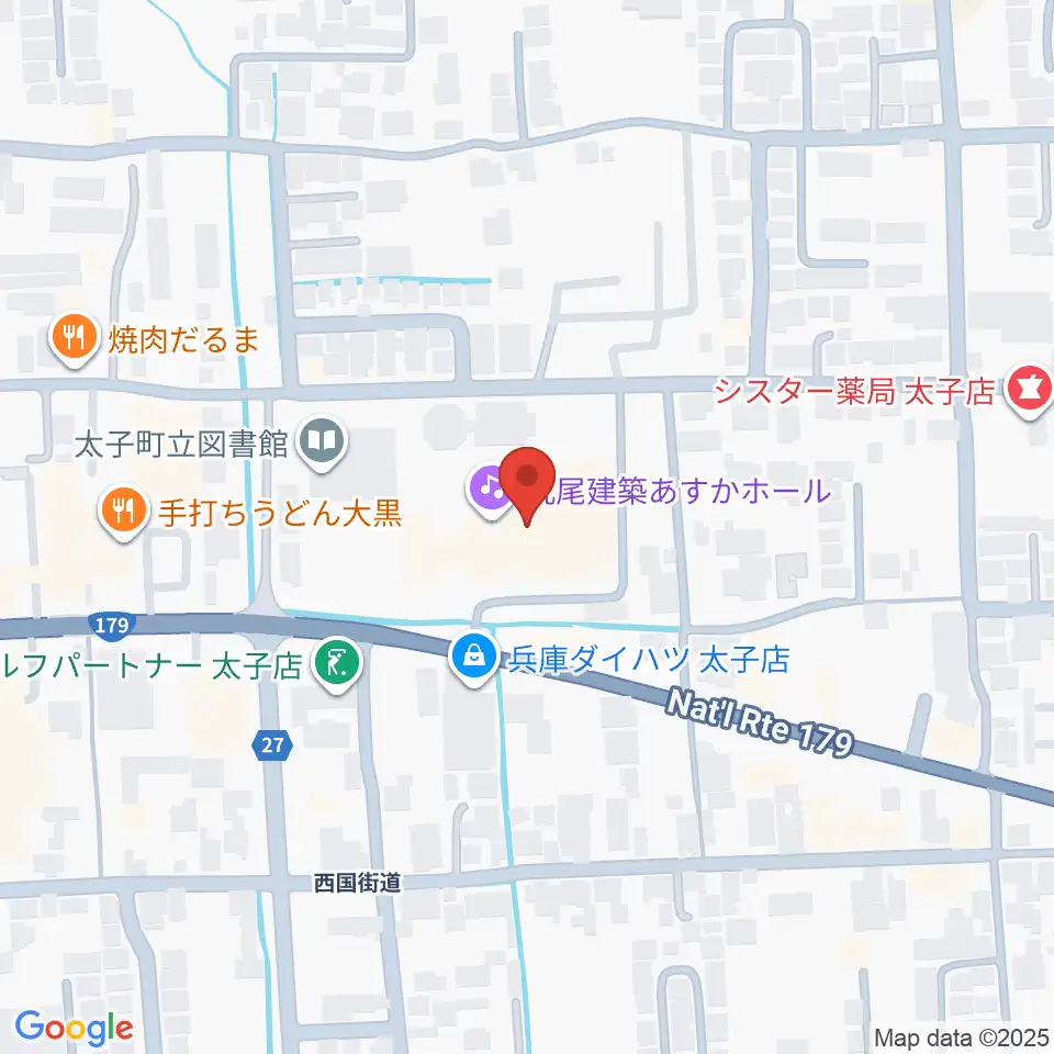 太子町立歴史資料館周辺のホテル一覧地図