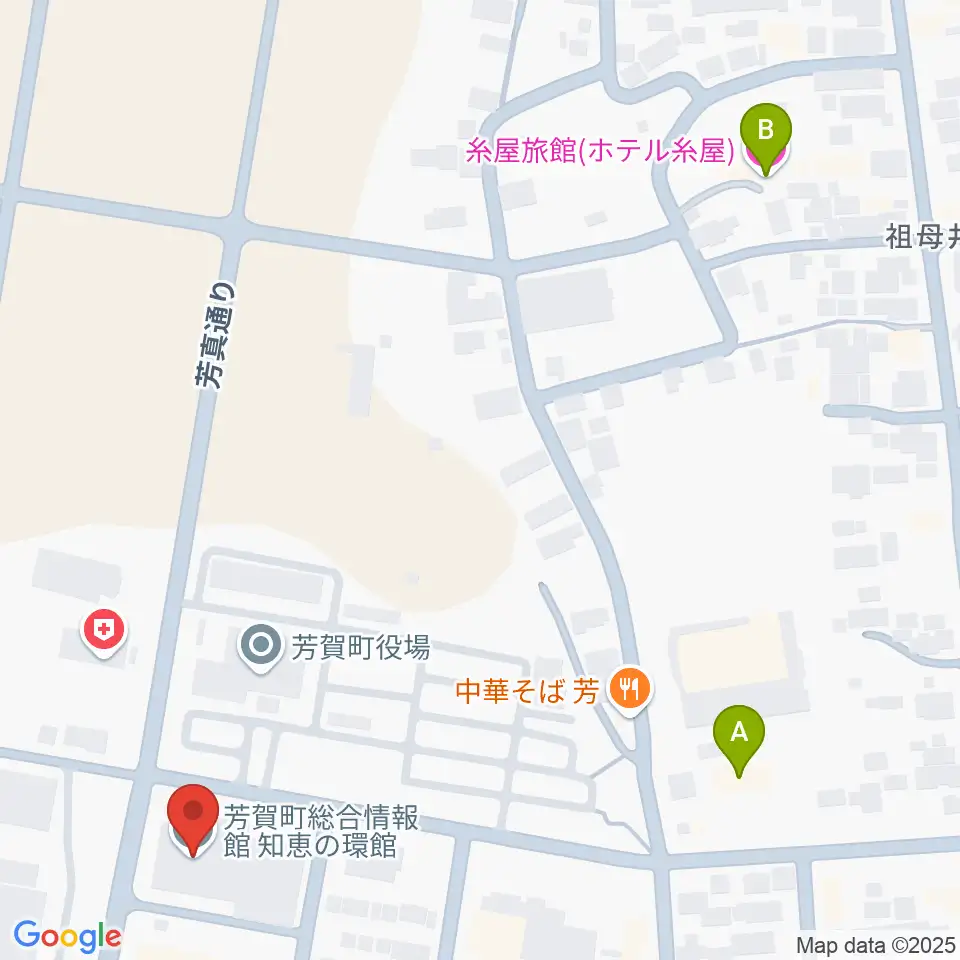 芳賀町総合情報館 知恵の環館周辺のホテル一覧地図