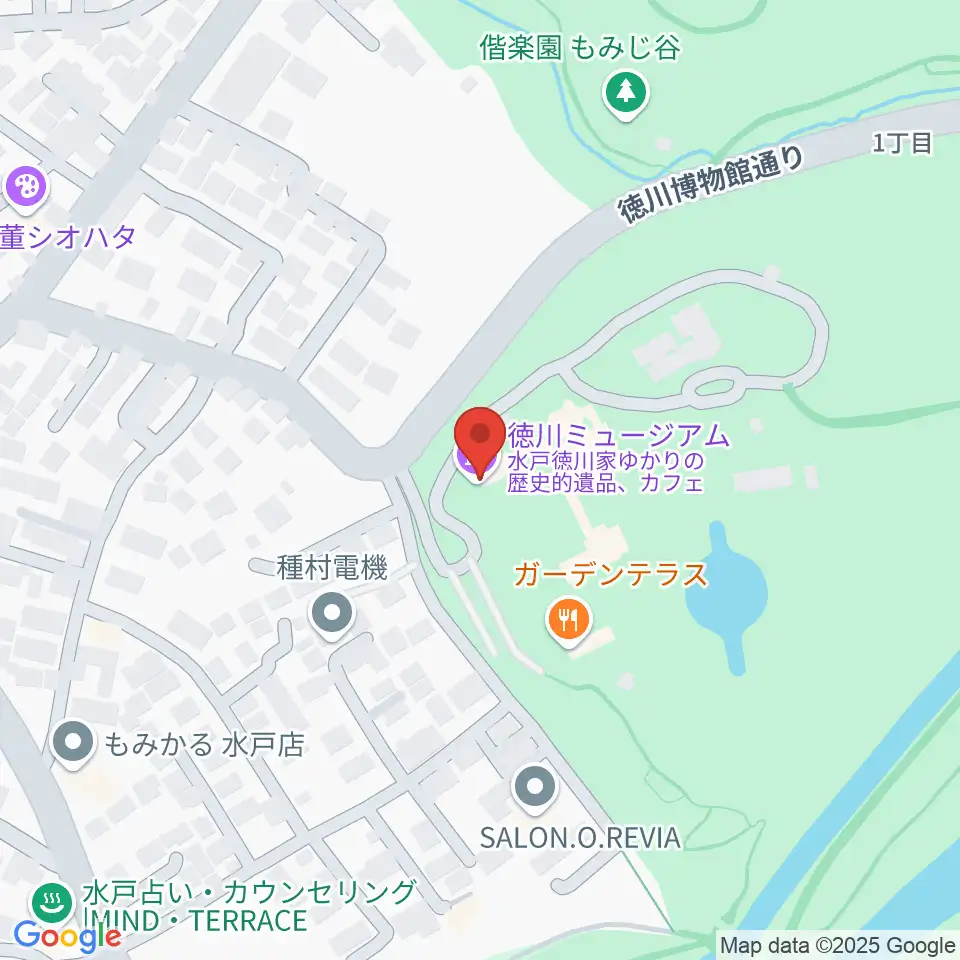徳川ミュージアム周辺のホテル一覧地図