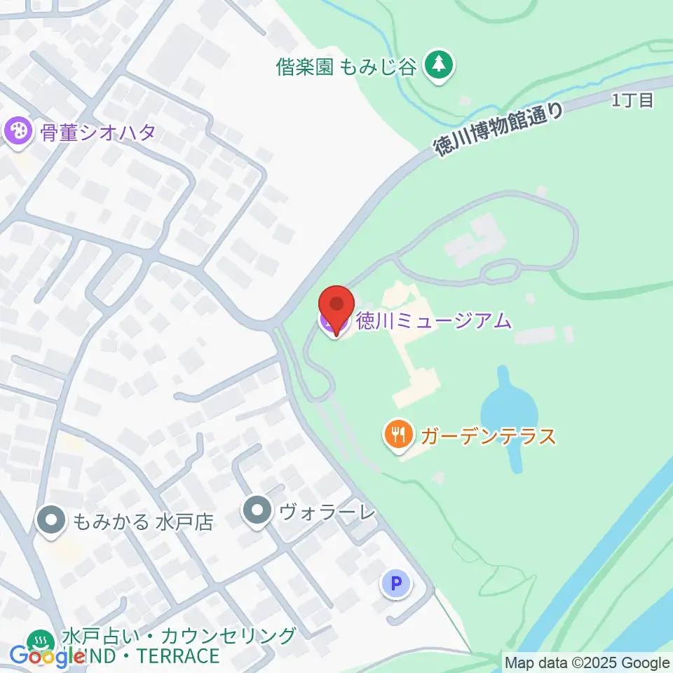 徳川ミュージアム周辺のホテル一覧地図