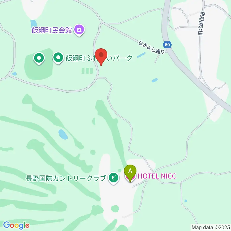 いいづな歴史ふれあい館周辺のホテル一覧地図