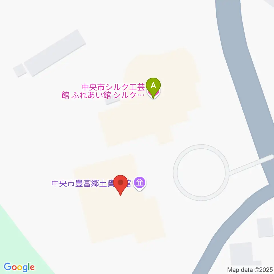 中央市豊富郷土資料館周辺のホテル一覧地図