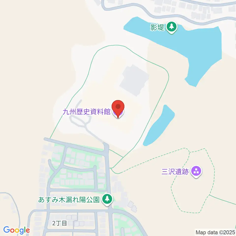 九州歴史資料館周辺のホテル一覧地図