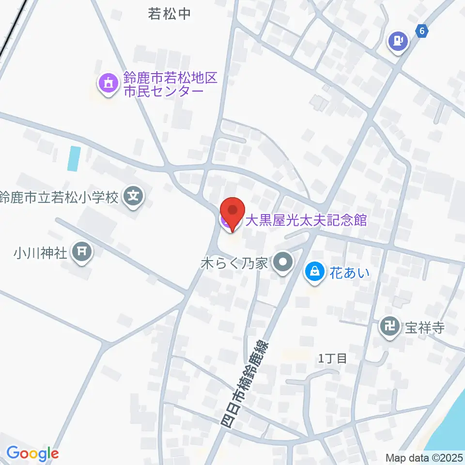 大黒屋光太夫記念館周辺のホテル一覧地図