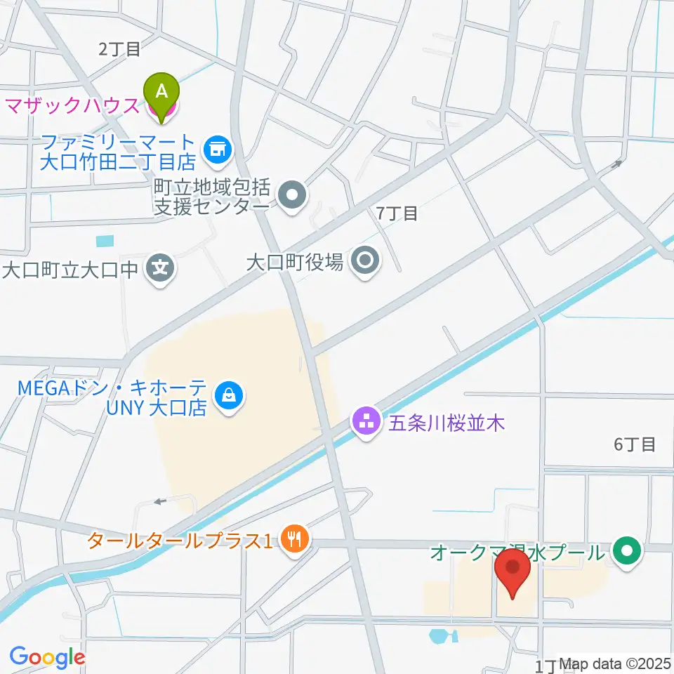 大口町歴史民俗資料館周辺のホテル一覧地図