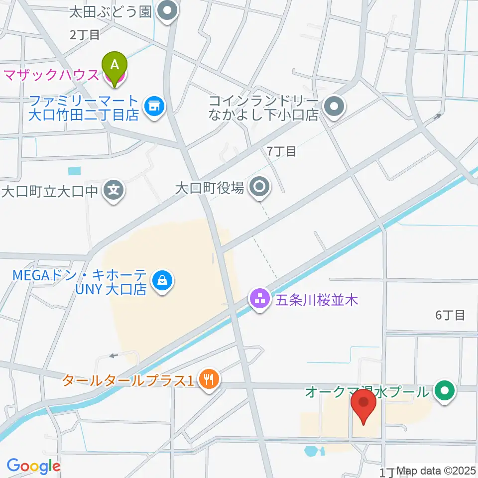 大口町歴史民俗資料館周辺のホテル一覧地図