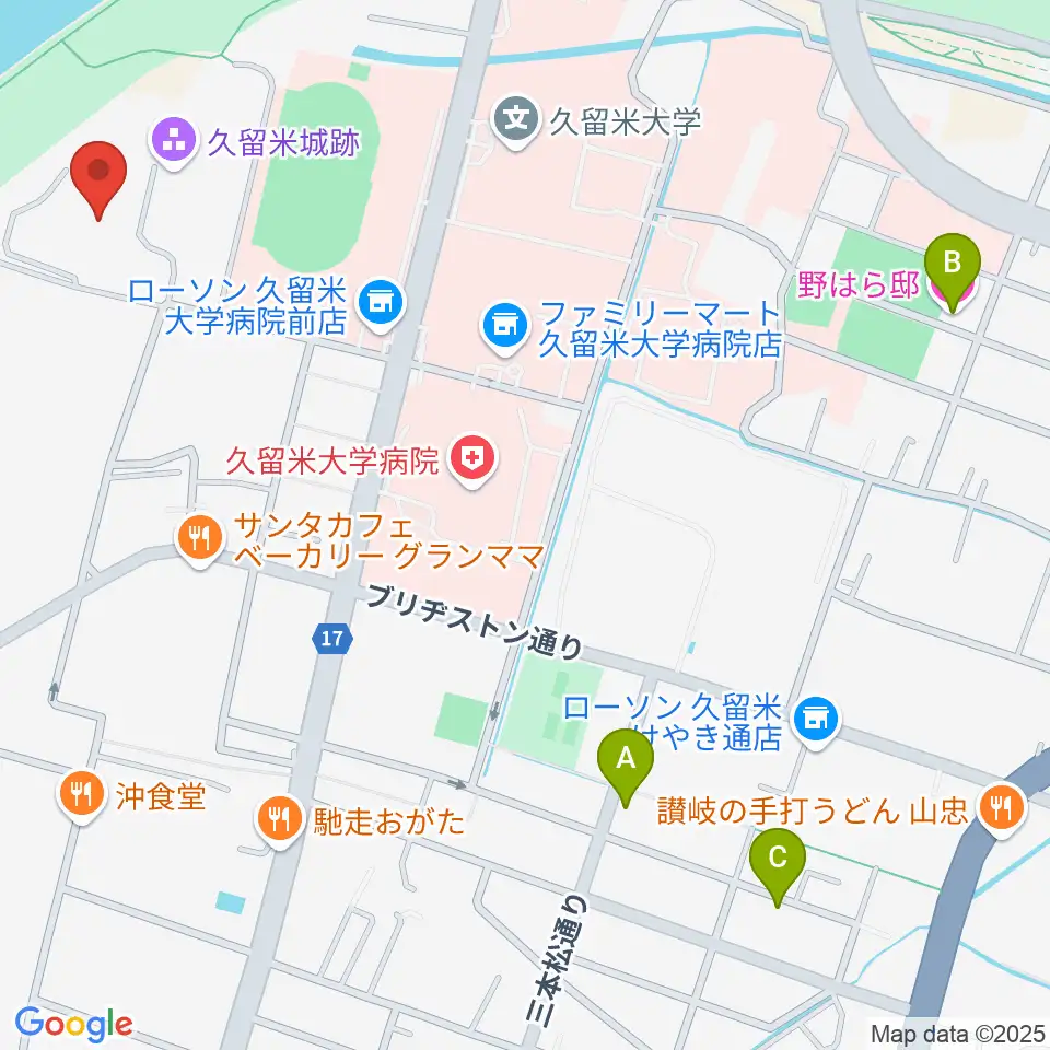 有馬記念館周辺のホテル一覧地図