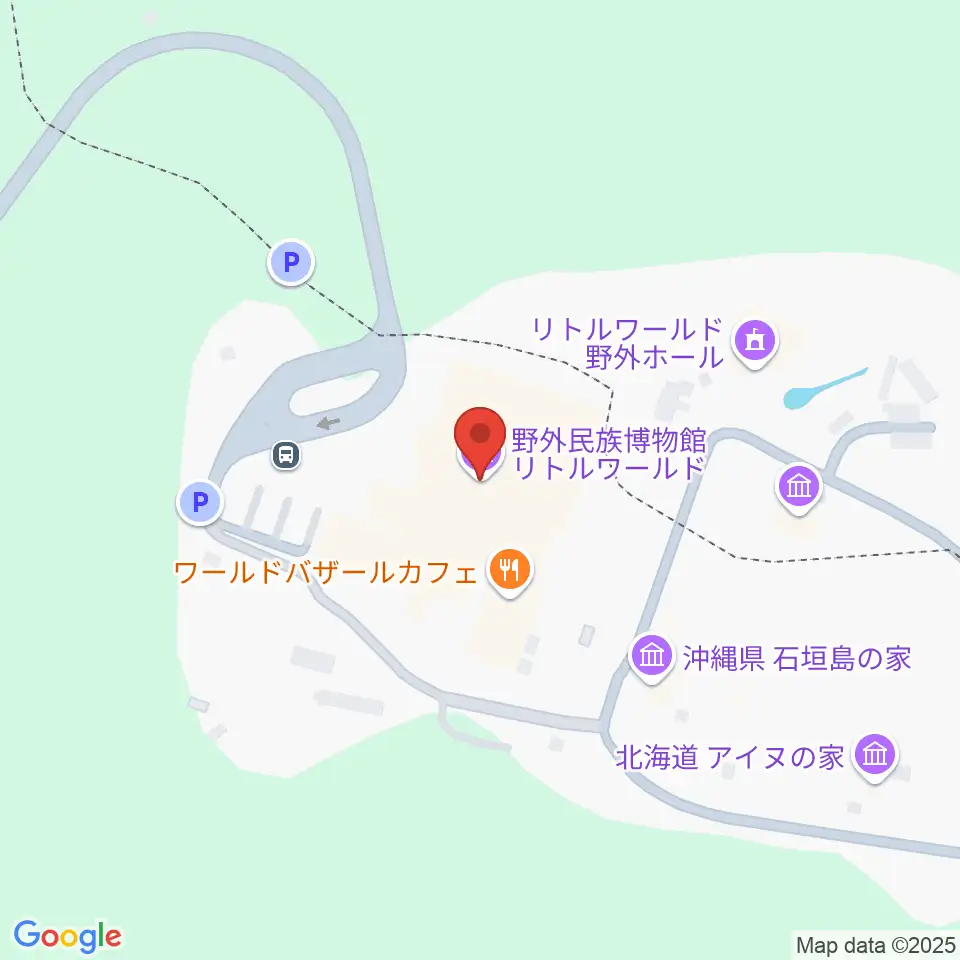 野外民族博物館リトルワールド周辺のホテル一覧地図