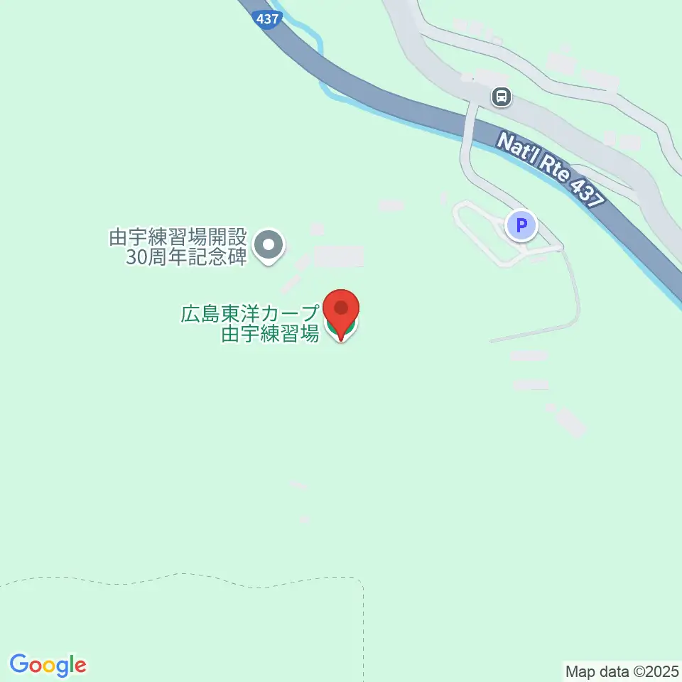 広島東洋カープ由宇練習場周辺のホテル一覧地図