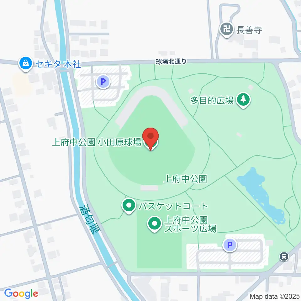 小田原球場周辺のホテル一覧地図