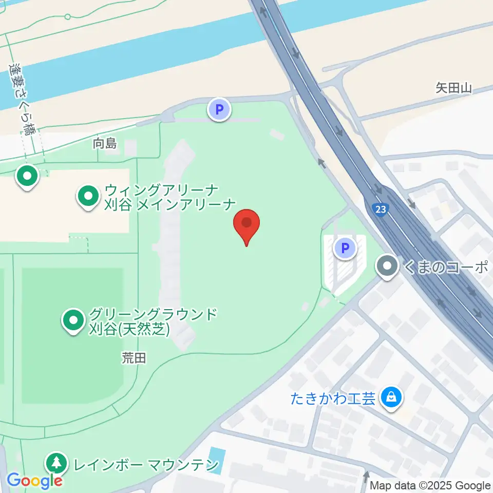 ウェーブスタジアム刈谷周辺のホテル一覧地図