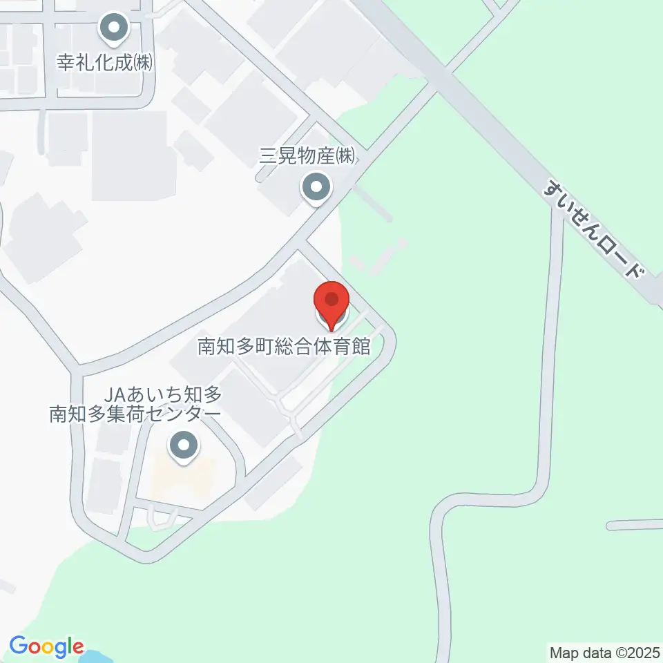 南知多町総合体育館周辺のホテル一覧地図