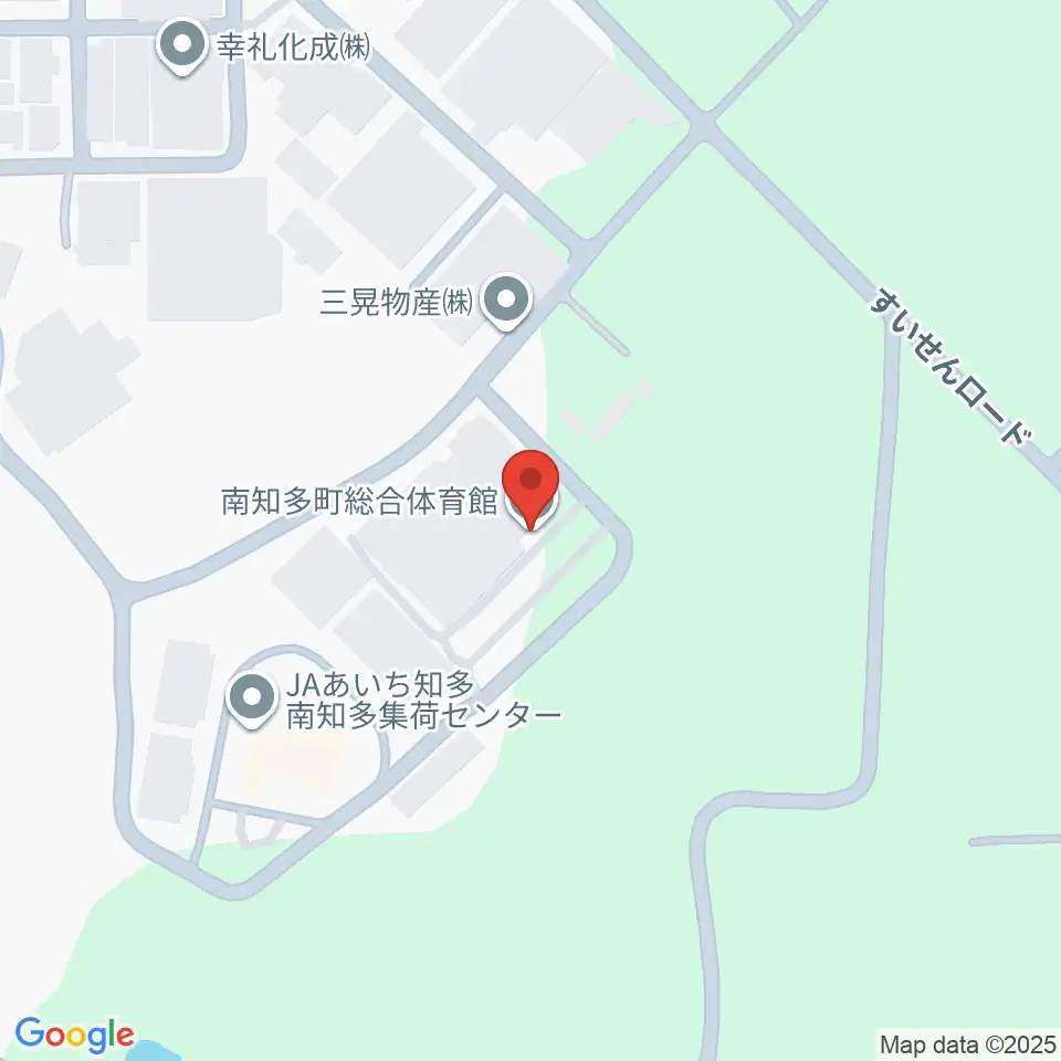 南知多町総合体育館周辺のホテル一覧地図