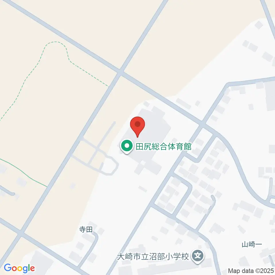 田尻総合体育館周辺のホテル一覧地図