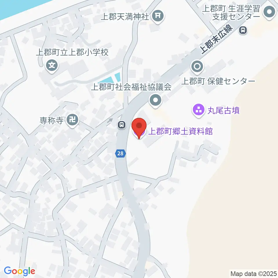 上郡町郷土資料館周辺のホテル一覧地図