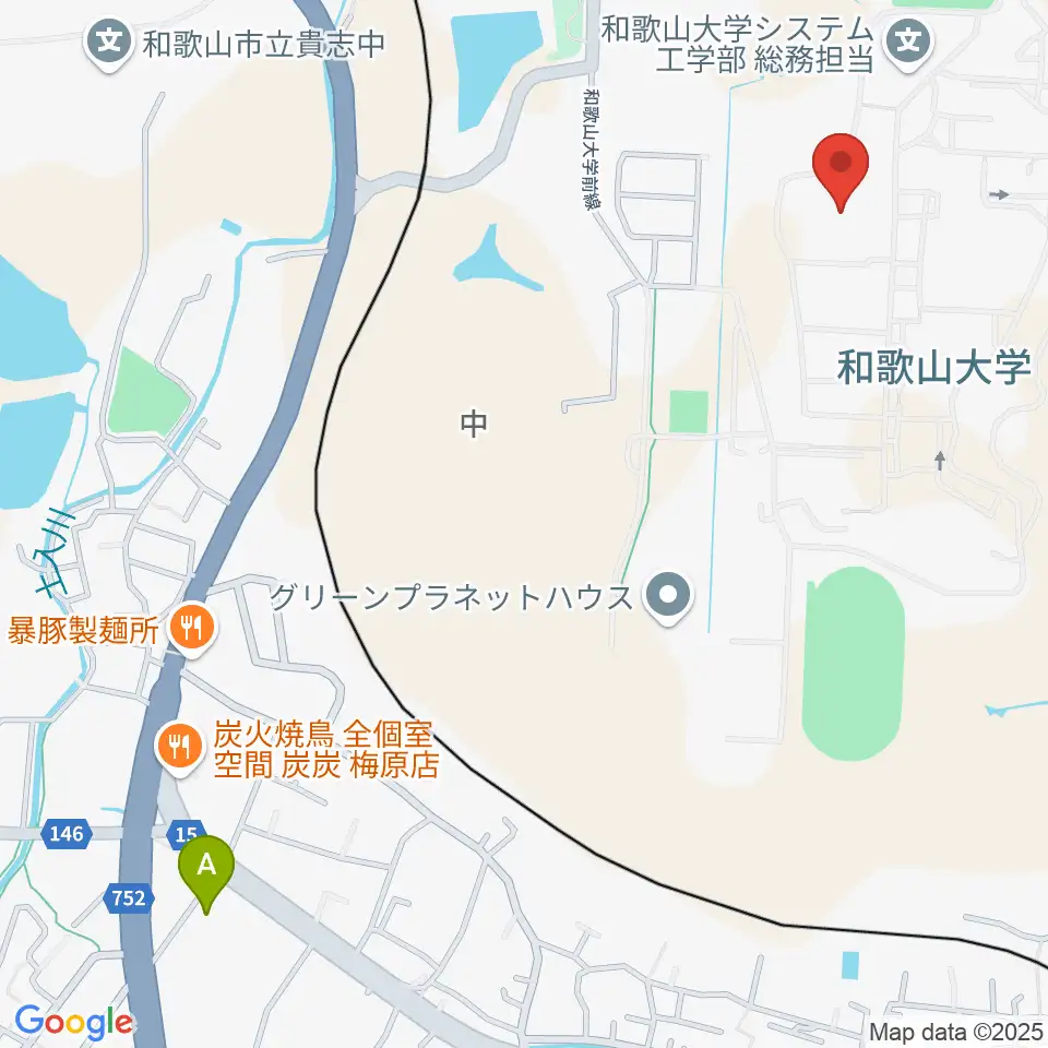 和歌山大学紀州経済史文化史研究所周辺のホテル一覧地図